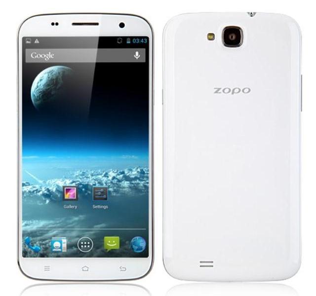Zopo zp990 captain white (2/32gb) (mtk 6589T) (13mpx) (android 4.2)
